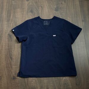 FIGS Catarina Scrub Tops for Women Classic Fit, 1 Pocket, XL